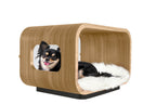 The LUNA Bed in White Oak