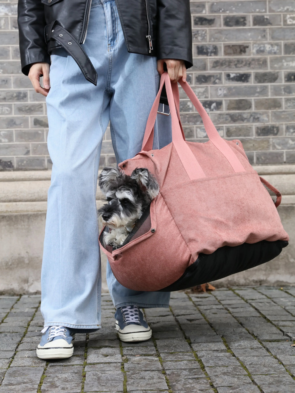 Puff Guard Dog Car Seat | Pink 4 - MiniPaw Luxe