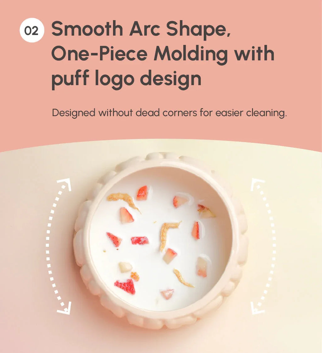 Puff Pet Bowl | Gradient Caramel 10 - MiniPaw Luxe