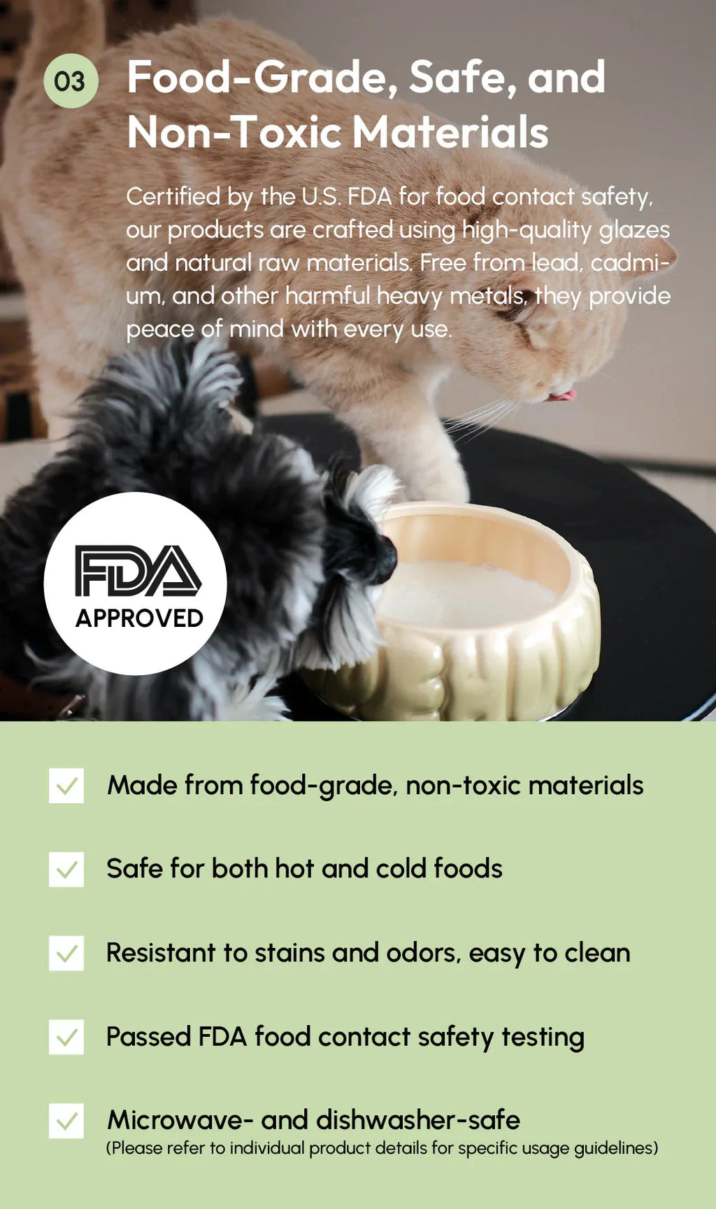 Puff Pet Bowl | Gradient Olive 11 - MiniPaw Luxe