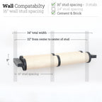 Horizontal Scratching Post for Cats