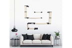 The Roman - A Wall Mounted Cat Scratcher Tree