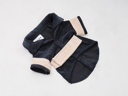 ROPE SHIRT - BLUE BEIGE 8 - MiniPaw Luxe