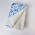 Santorini Dog Blanket 2 - MiniPaw Luxe