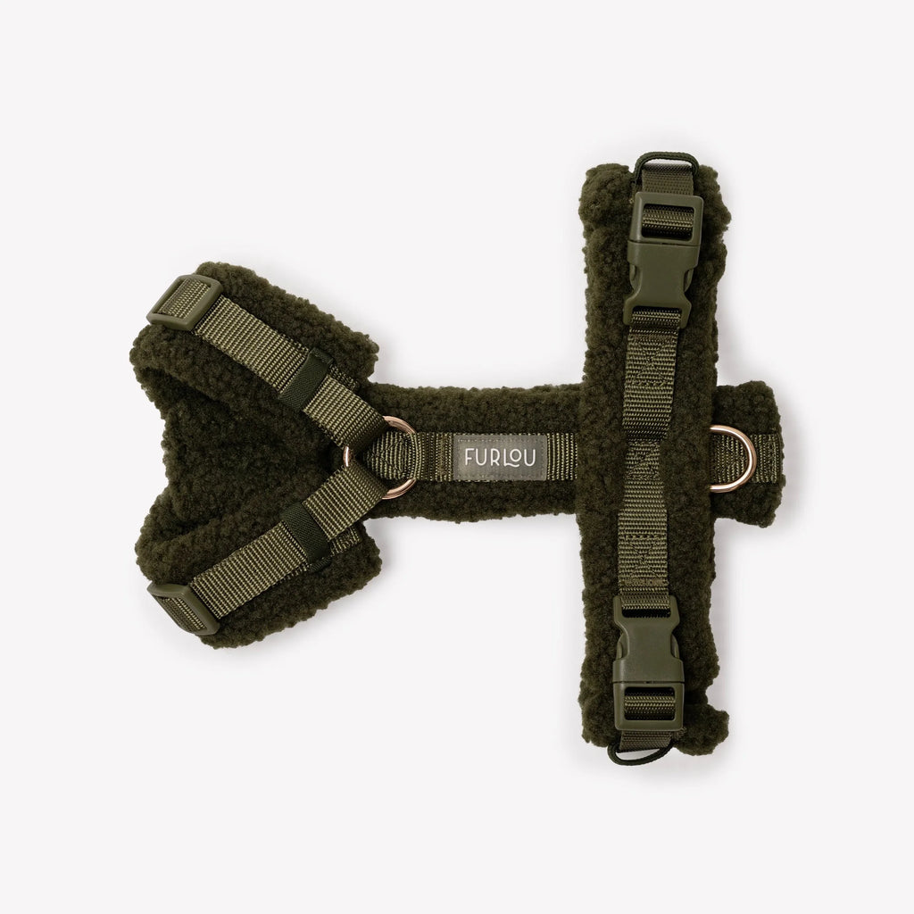 Sherpa Harness | Moss Green 2 - MiniPaw Luxe