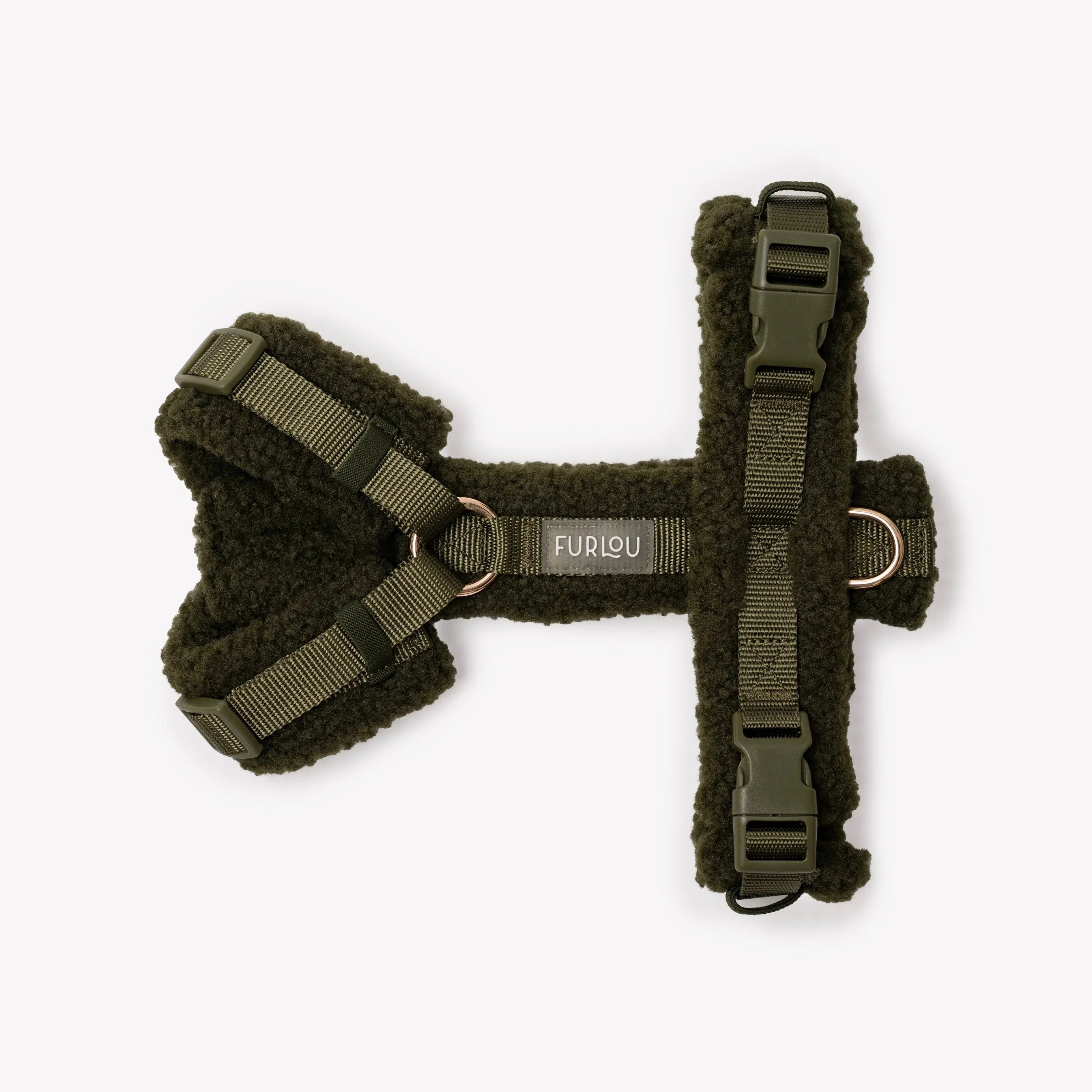 Sherpa Harness | Moss Green 2 - MiniPaw Luxe