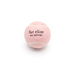 So Fetch! Tennis Ball Pack of 3 | Blush 2 - MiniPaw Luxe