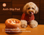 Soufflé Pet Bowl | Amber Orange 11 - MiniPaw Luxe