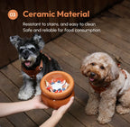 Soufflé Pet Bowl | Amber Orange 9 - MiniPaw Luxe