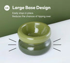 Soufflé Pet Bowl | Avocado Green 11 - MiniPaw Luxe