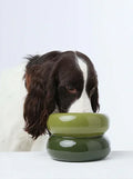 Soufflé Pet Bowl | Avocado Green 1 - MiniPaw Luxe