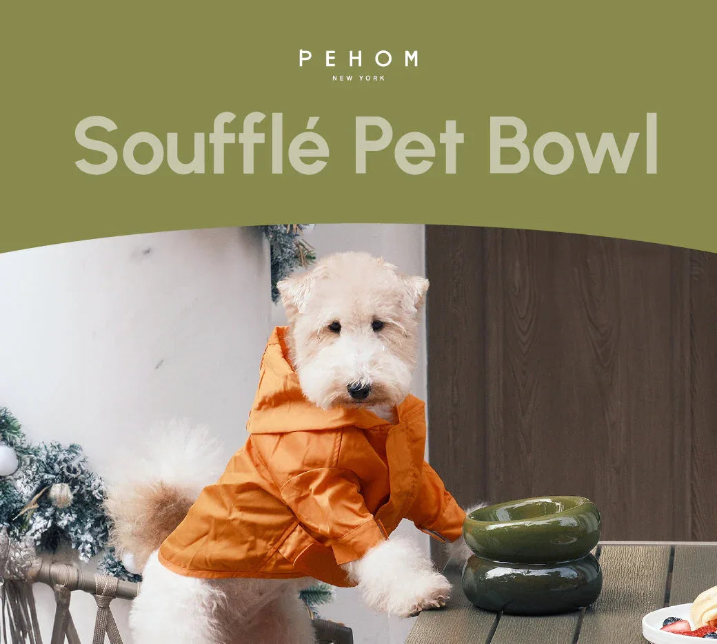 Soufflé Pet Bowl | Avocado Green 7 - MiniPaw Luxe