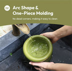 Soufflé Pet Bowl | Avocado Green 9 - MiniPaw Luxe