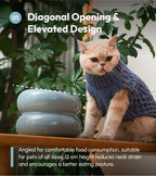 Soufflé Pet Bowl | Frozen Blue 10 - MiniPaw Luxe