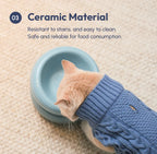 Soufflé Pet Bowl | Frozen Blue 12 - MiniPaw Luxe