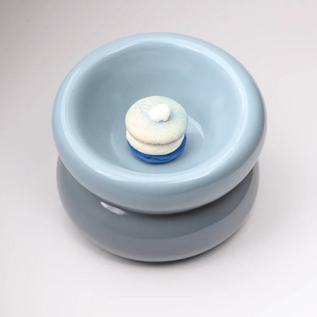 Soufflé Pet Bowl | Frozen Blue 8 - MiniPaw Luxe