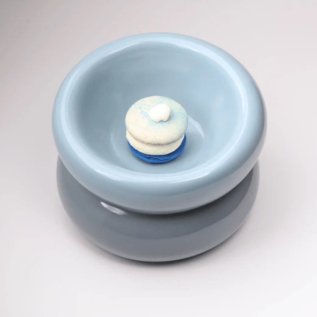 Soufflé Pet Bowl | Frozen Blue 8 - MiniPaw Luxe
