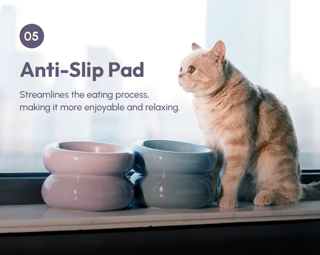 Soufflé Pet Bowl | Purple 13 - MiniPaw Luxe