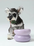 Soufflé Pet Bowl | Purple 1 - MiniPaw Luxe
