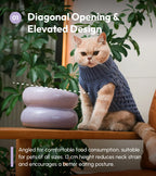 Soufflé Pet Bowl | Purple 9 - MiniPaw Luxe