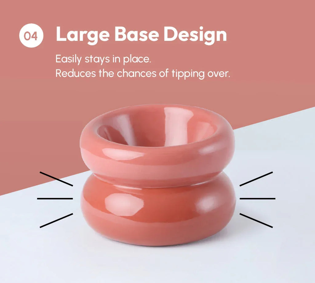 Soufflé Pet Bowl | Rose Pink 11 - MiniPaw Luxe