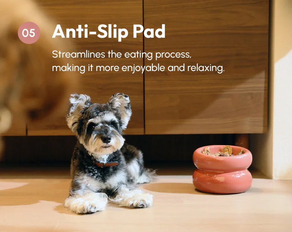 Soufflé Pet Bowl | Rose Pink 12 - MiniPaw Luxe