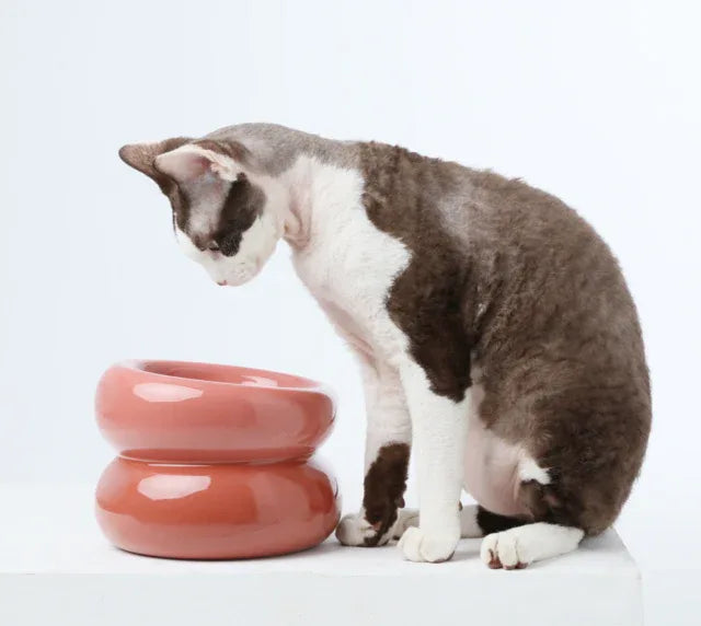 Soufflé Pet Bowl | Rose Pink 2 - MiniPaw Luxe