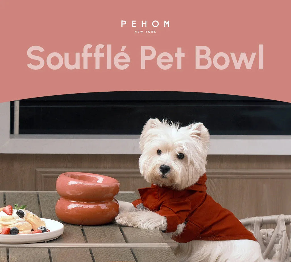 Soufflé Pet Bowl | Rose Pink 7 - MiniPaw Luxe