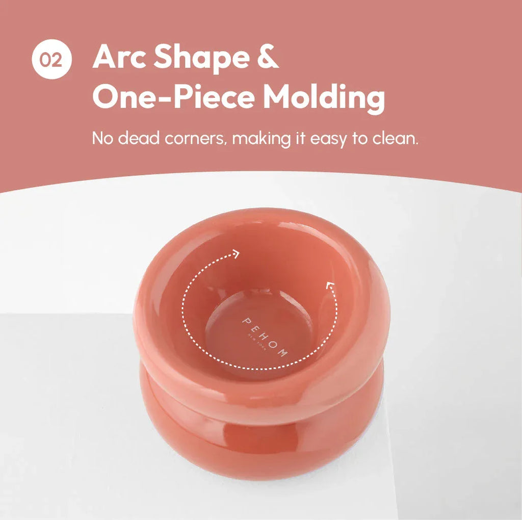 Soufflé Pet Bowl | Rose Pink 9 - MiniPaw Luxe