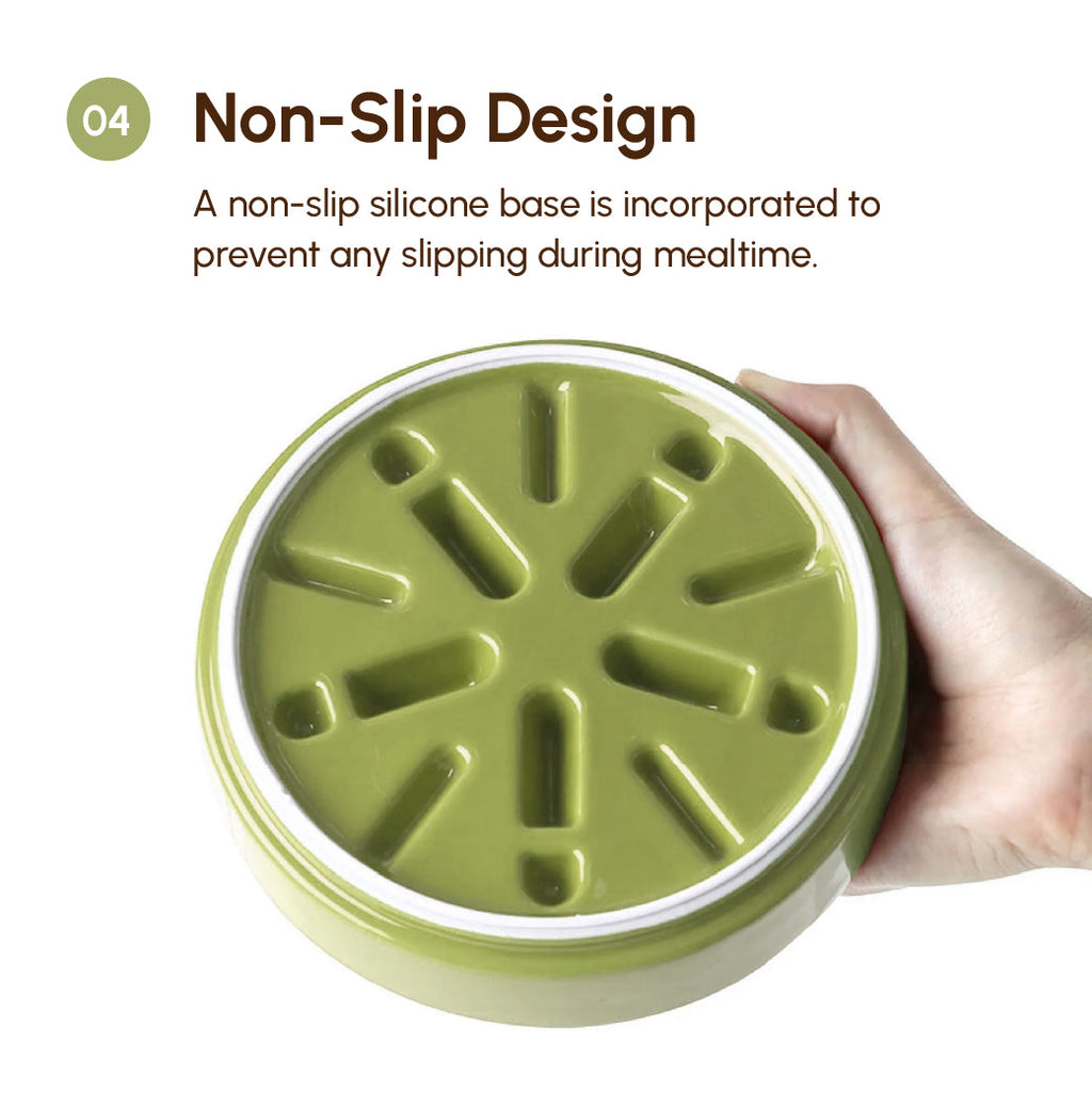 [Spark] Slow Feeder Dog Bowls - Red / Green / Blue 15 - MiniPaw Luxe