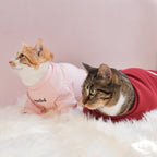 Spoiled Mock Neck Shirt | Blush 13 - MiniPaw Luxe