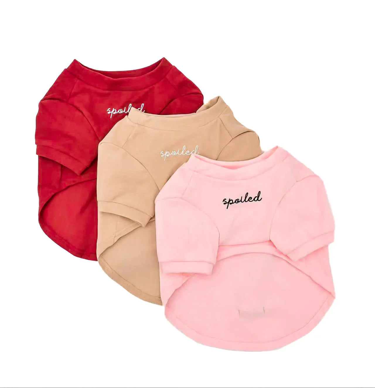 Spoiled Mock Neck Shirt | Blush 18 - MiniPaw Luxe