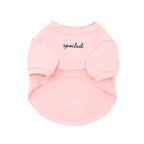 Spoiled Mock Neck Shirt | Blush 1 - MiniPaw Luxe