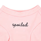Spoiled Mock Neck Shirt | Blush 4 - MiniPaw Luxe