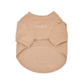 Spoiled Mock Neck Shirt | Latte 1 - MiniPaw Luxe