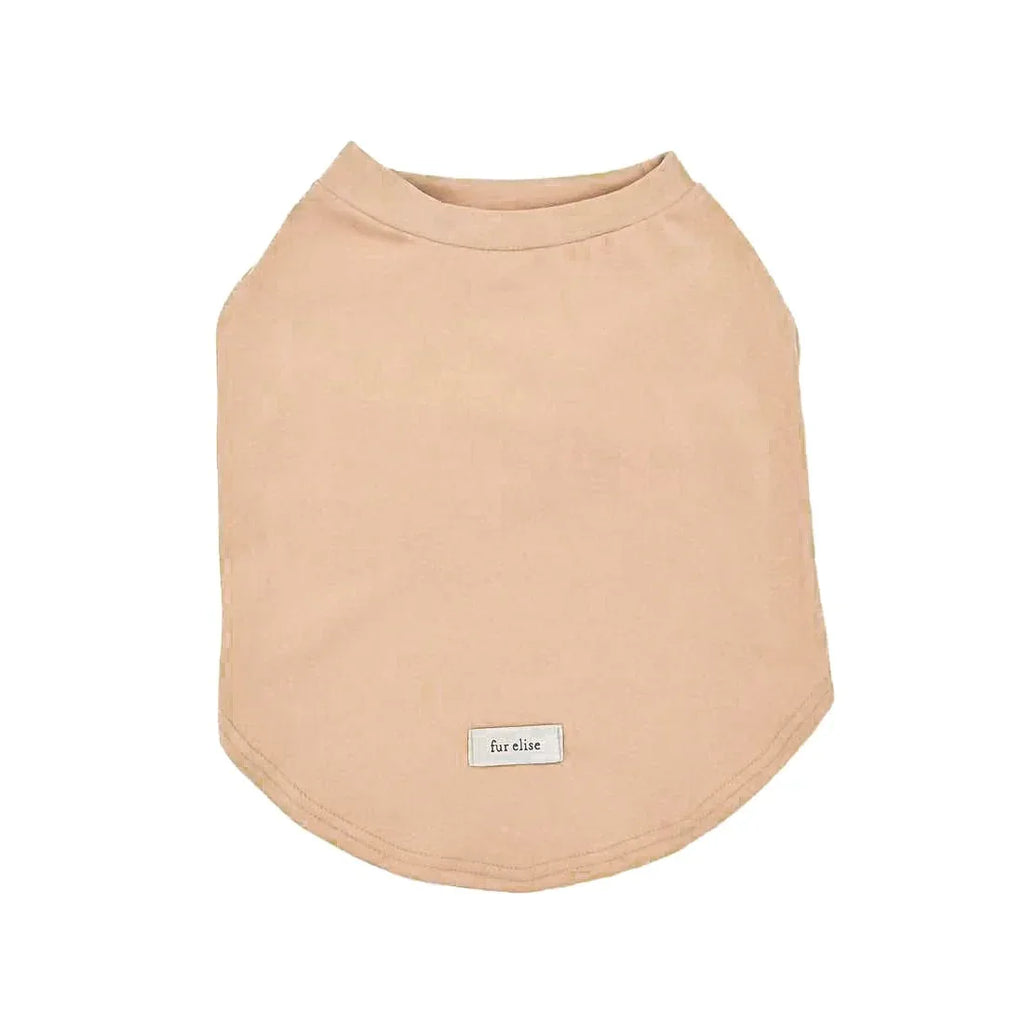 Spoiled Mock Neck Shirt | Latte 2 - MiniPaw Luxe