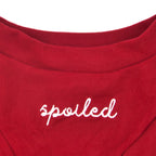 Spoiled Mock Neck Shirt | Lucky 3 - MiniPaw Luxe