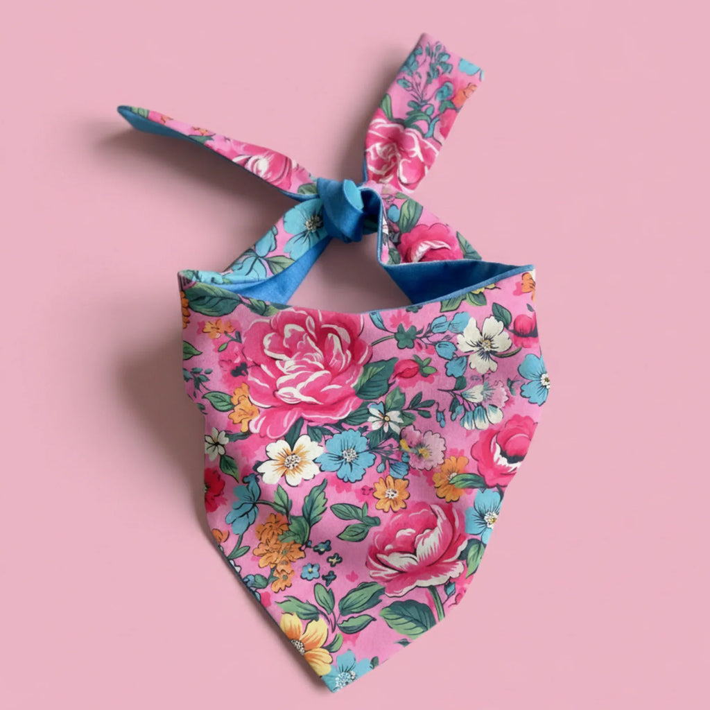 Spring Flower Dog Bandana 1 - MiniPaw Luxe