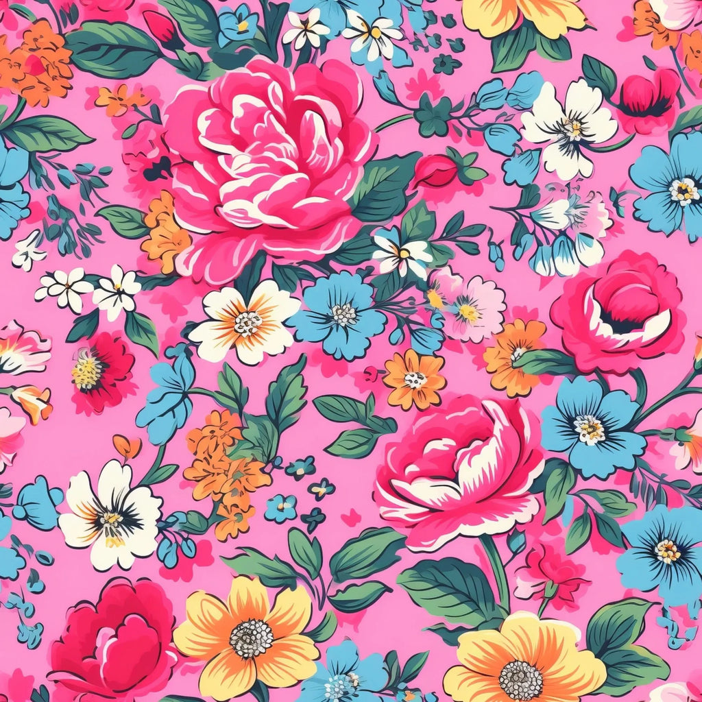 Spring Flower Dog Bandana 3 - MiniPaw Luxe