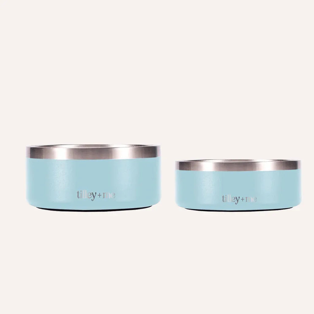Stainless Steel Pet Bowl – Non-Slip, Durable & Dishwasher Safe | Tilley + Me 12 - MiniPaw Luxe