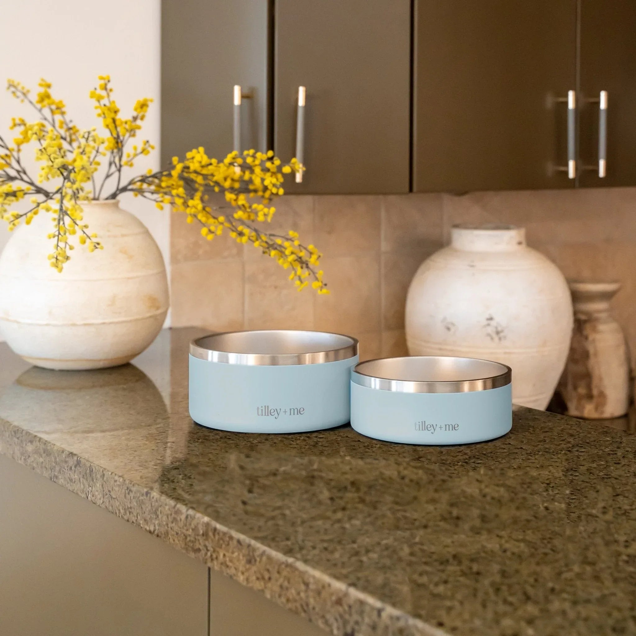 Stainless Steel Pet Bowl – Non-Slip, Durable & Dishwasher Safe | Tilley + Me 13 - MiniPaw Luxe