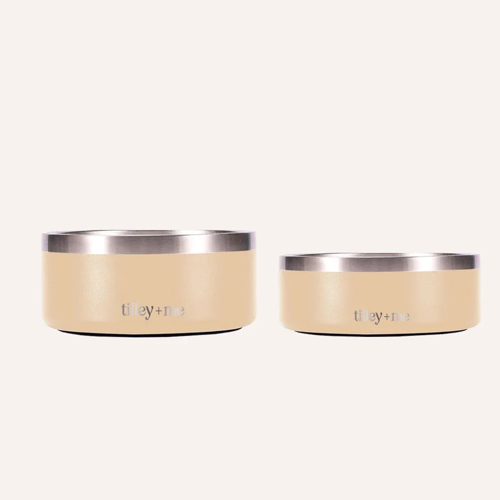 Stainless Steel Pet Bowl – Non-Slip, Durable & Dishwasher Safe | Tilley + Me 15 - MiniPaw Luxe