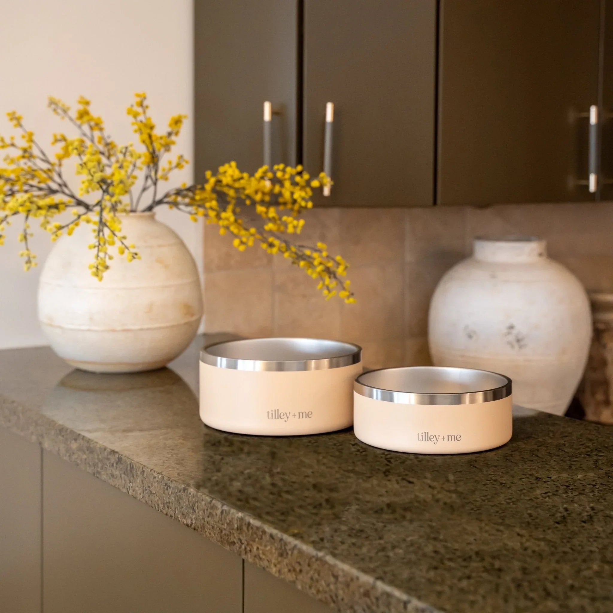 Stainless Steel Pet Bowl – Non-Slip, Durable & Dishwasher Safe | Tilley + Me 16 - MiniPaw Luxe