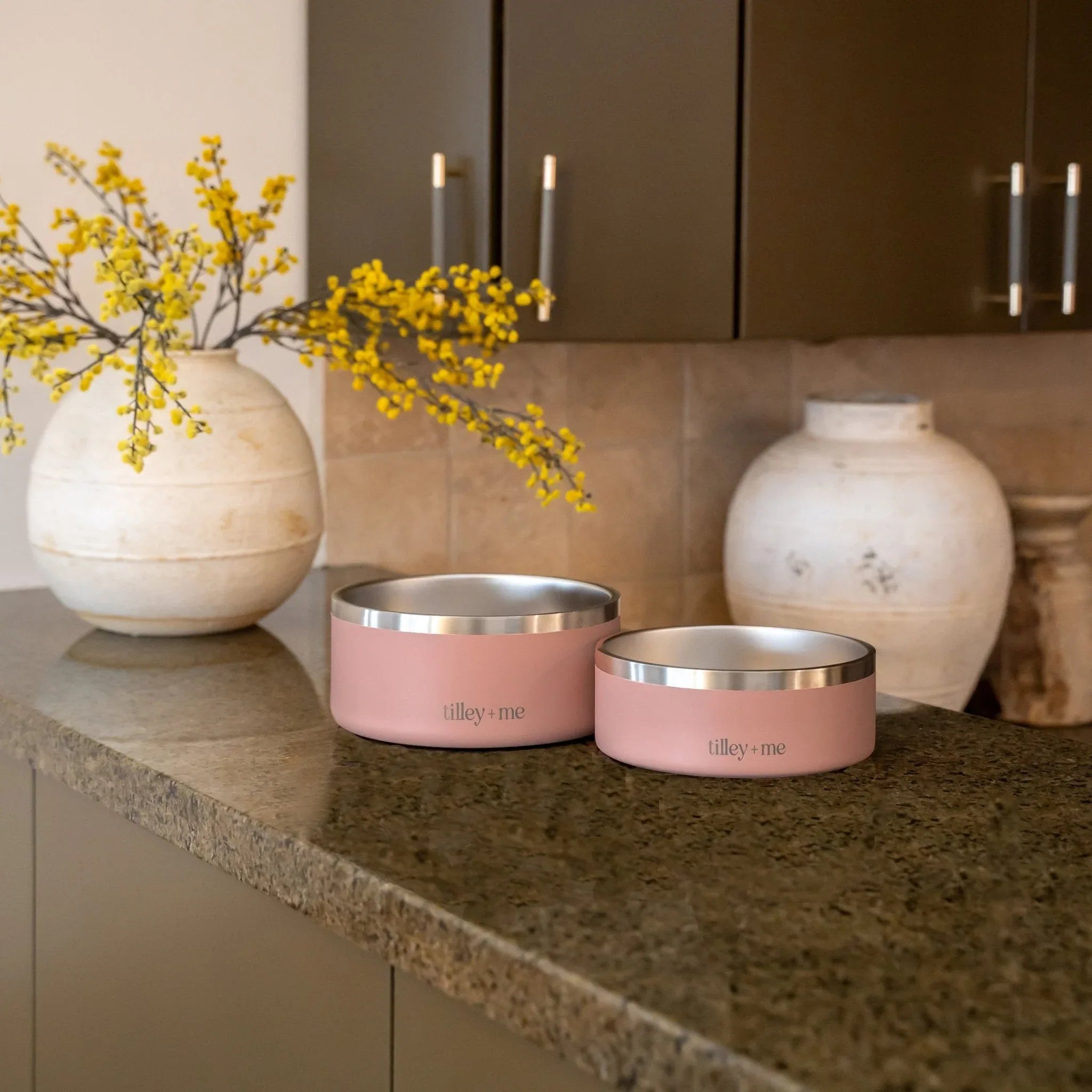 Stainless Steel Pet Bowl – Non-Slip, Durable & Dishwasher Safe | Tilley + Me 3 - MiniPaw Luxe