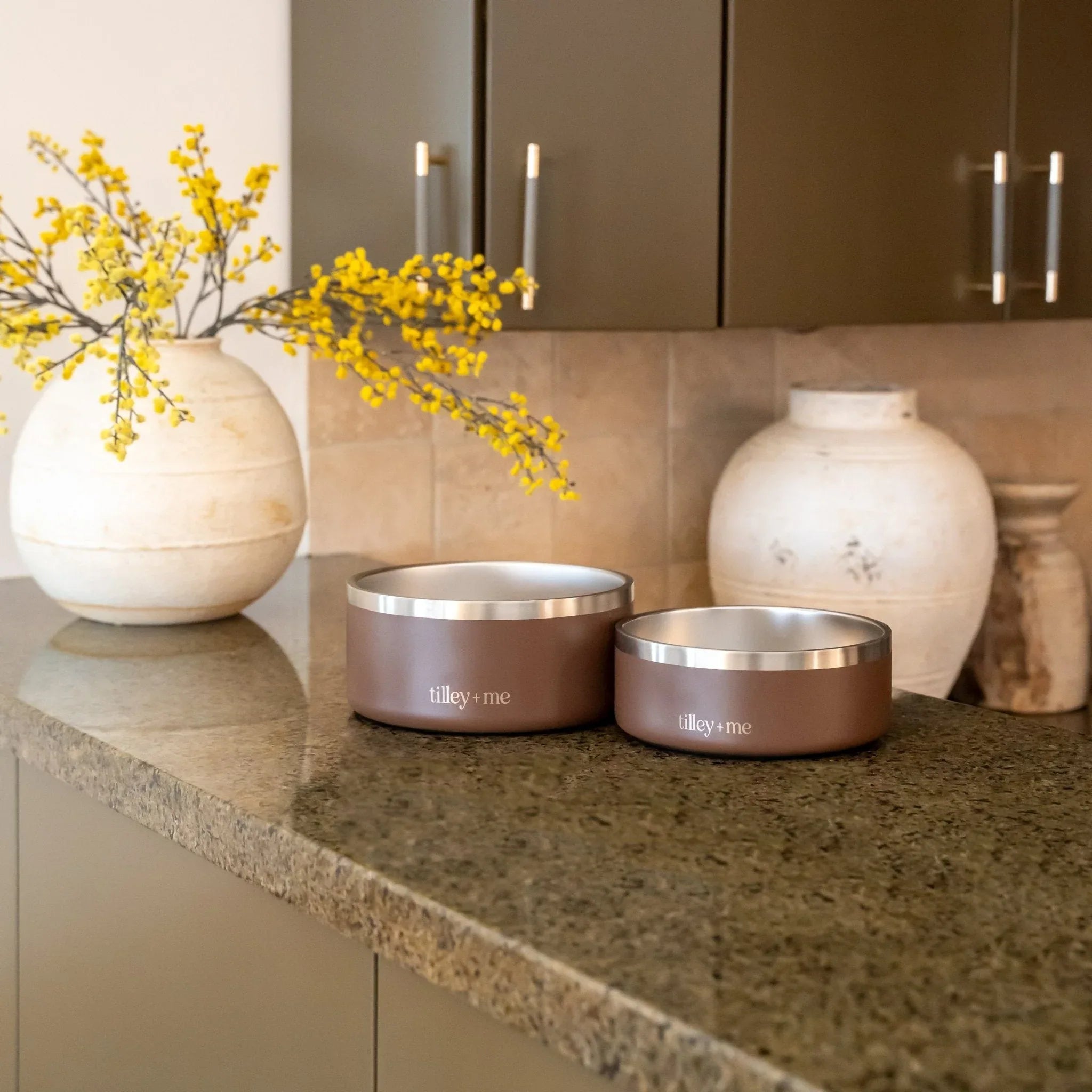 Stainless Steel Pet Bowl – Non-Slip, Durable & Dishwasher Safe | Tilley + Me 7 - MiniPaw Luxe