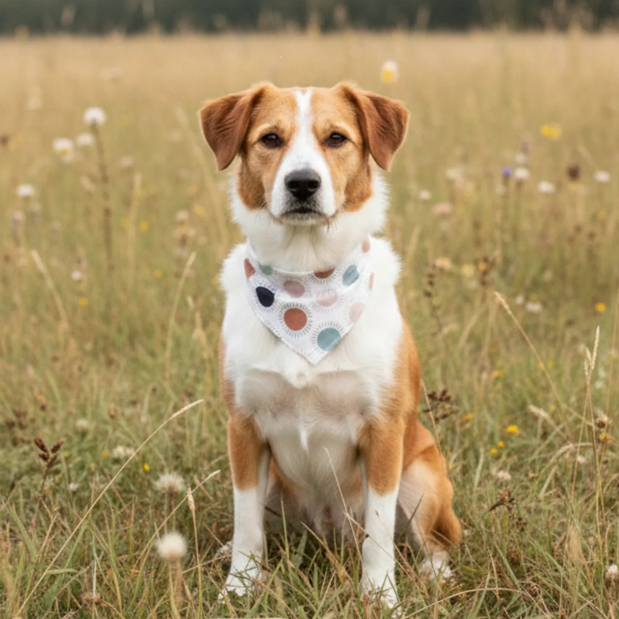 Sunshine Dog Bandana 1 - MiniPaw Luxe