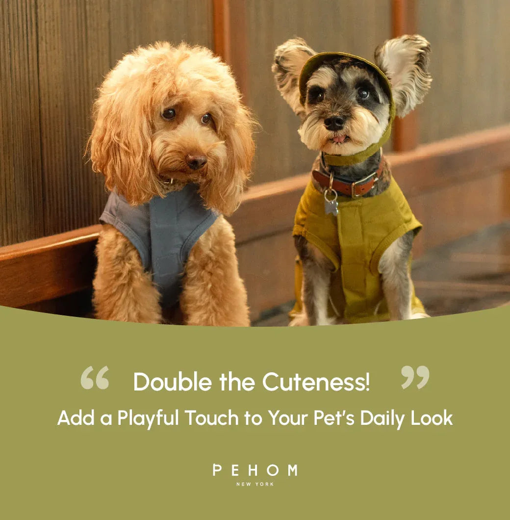 TENNIS HAT | Mocha 20 - MiniPaw Luxe