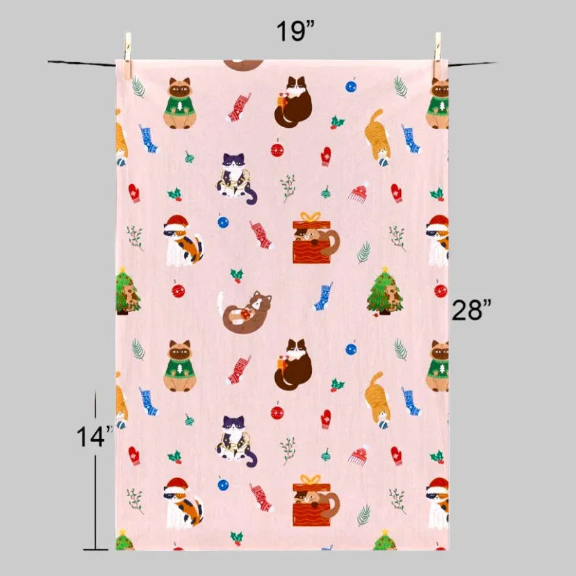 Tea Towels with Cat Designs 11 - MiniPaw Luxe