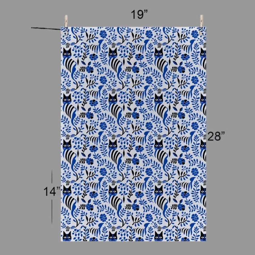 Tea Towels with Cat Designs 12 - MiniPaw Luxe