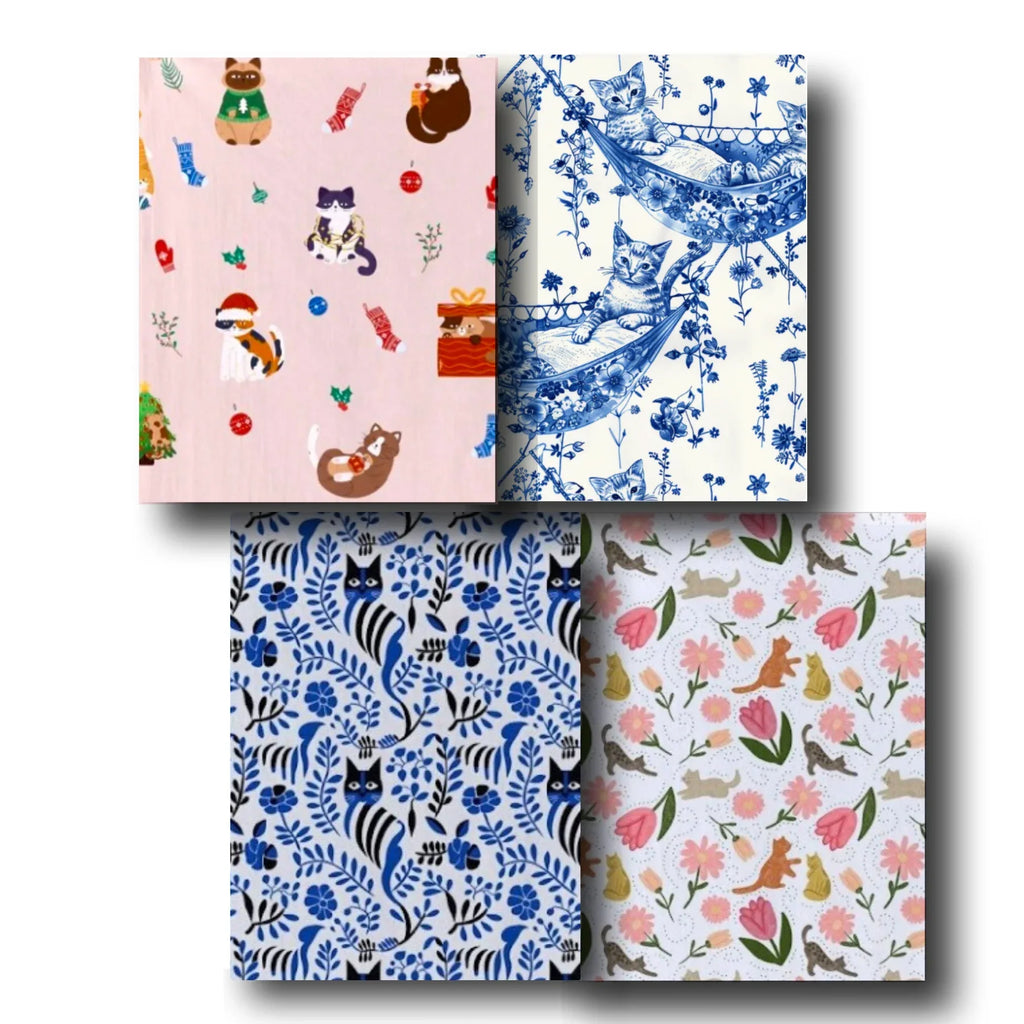 Tea Towels with Cat Designs 3 - MiniPaw Luxe